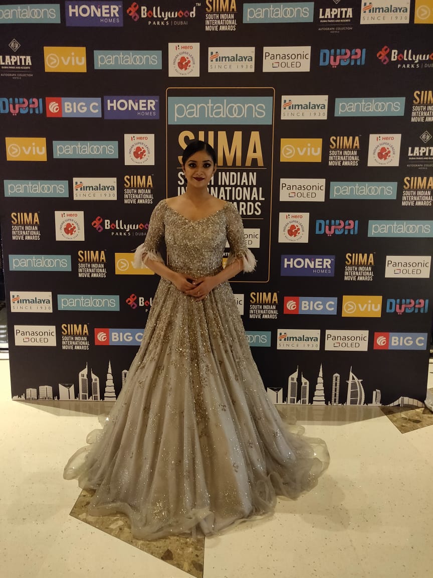 Tollywood Actress Keerthy Suresh Stills at Siima Awards3